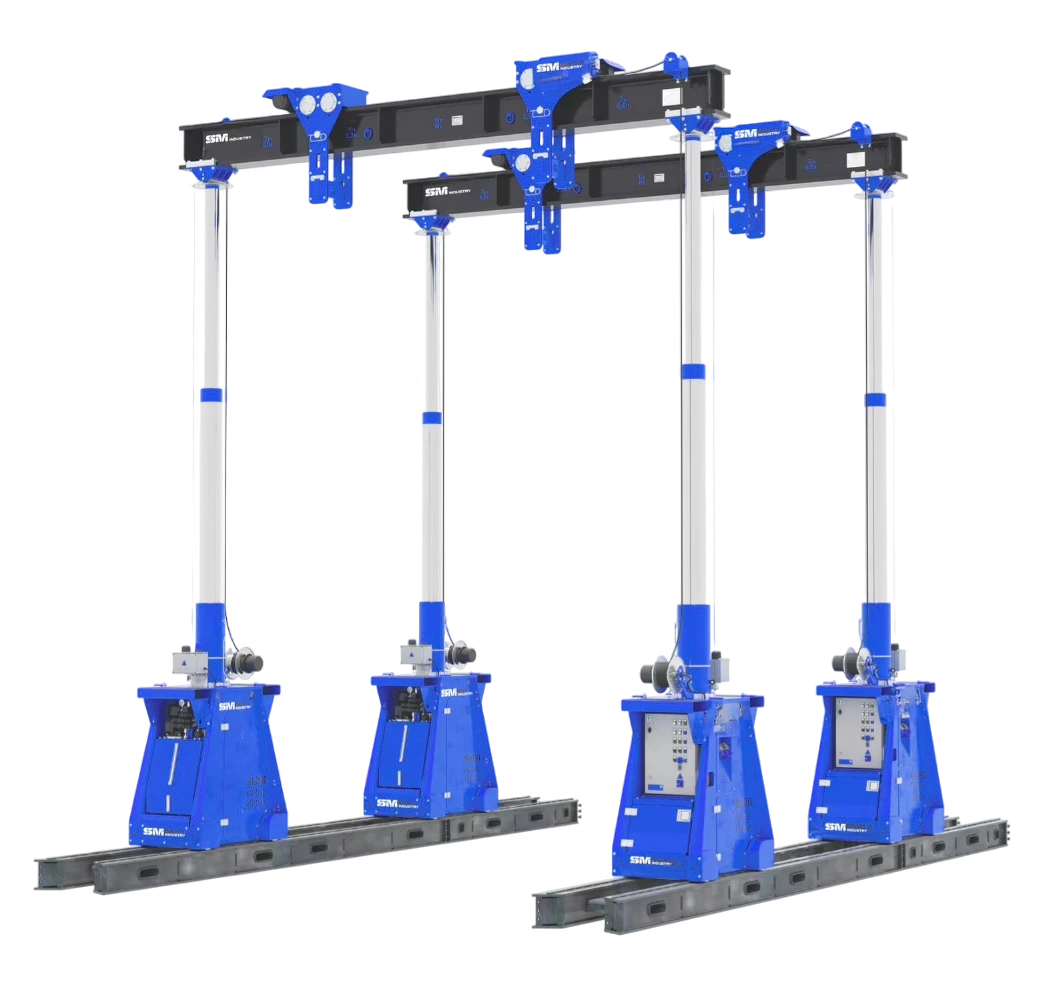 Hydraulic gantry systems